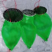 🎀熱銷新品🎀潛水魚護網兜水下裝魚簍戶外抓魚捕魚工具抓螃蟹魚防跑趕海神器