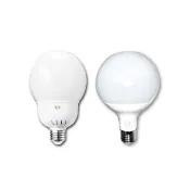 【旭光】LED E27 15W 球型球泡 全電壓 白光 黃光-4入組(LED E27 15W G95球型 燈泡)