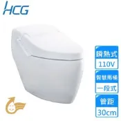 【HCG 和成】智慧型超級馬桶/管距30公分 AFC280G〈不含安裝〉