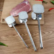 【限時下殺】鬆肉針 鬆肉器 斷筋針 肉針 料理針 捶肉器牛排錘子鬆肉錘砸肉錘嫩肉斷筋器豬排敲打錘家用敲肉錘商用