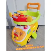 🎀MT玩具出租🎀 麵包超人 趣味推式防側翻學步車DX FUN (10個月-5歲) 成長3階段