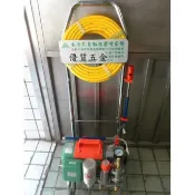 【優質五金】三大興 1HP 水冷自動洩壓噴霧機/洗車機 推車式 50kg壓力 B型