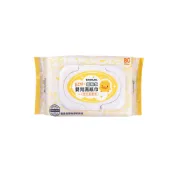 黃色小鴨 超純水蘆薈保濕嬰兒濕紙巾(80抽/包)【官方旗艦店】