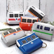 愛國小物大搜集-臺鐵火車系列商品 台鐵正版授權 火車光觀紀念品~台鐵火車立體款零錢包  莒光號普悠瑪自強號 方型零錢包
