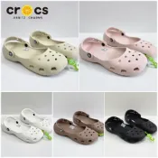 CROCS CLASSIC BALLET 女士平底涼鞋鱷魚皮女士涼鞋