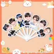 NCT 鄭在玹 卡套 鑰匙圈 小卡NCT 127鄭在玹七折扇子摺疊扇演唱會應援周邊應援同款