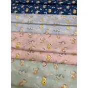 「全益布行」 彩虹小馬🐎台灣平織棉.薄棉布 100%純棉。托特包、水壺包、便當袋、鉛筆盒、化妝包等