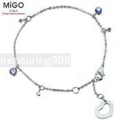 【永恆典藏館嚴選金飾】 MIGO 316L 【嬌點】女手鍊-單鍊款 做工精細 不會氧化 不會過敏