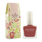 ALLOYA 英國愛若雅 水性無毒指甲油 Y060 顯白豆沙紅 10ml