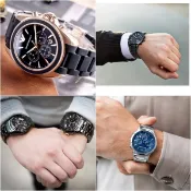 EMPORIO ARMANI  GA 阿曼尼三眼計時男錶混搭特賣 【Watch On-line Store 】