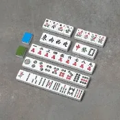 【東方不敗】249電動桌專用麻將牌-東方不敗LOGO版(電動桌專用麻將牌-東方不敗LOGO版)