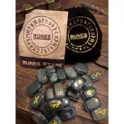 (店+)【藥魂】瑪瑙 盧恩符文石 盧恩水晶 符石 Rune 占卜道具 魔法儀式 拍照道具 新手入門 黑瑪瑙