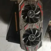七彩虹GTX1060 6GB拆機顯卡，運行正常，如圖。