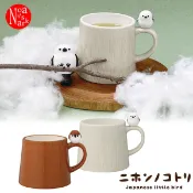 🌸現貨🌸日本 DECOLE 陶瓷 山雀 麻雀 銀喉長尾山雀 雪中精靈 馬克杯 湯匙