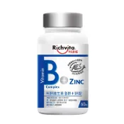 利捷維有酵維生素B群+鋅錠 60PC錠【萬家福】