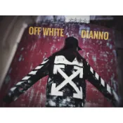 帝安諾-實體店面-Off White OW 星空外套 煙花 連帽外套 銀河 十字 箭頭 潑墨 潑漆