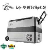 【HOTAI購】【逐露天下】艾比酷行動雙槽冰箱 50公升(送保護套+腳架)#春季露營