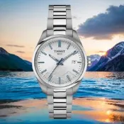 TISSOT 天梭 官方授權 PR100 Jungfraujoch 少女峰系列特別款石英手錶 女錶 周年慶獻禮 送禮推薦-34mm T1502101103101