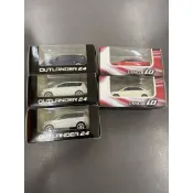 三菱國產迴力車outlander  lancer io 1/43模型 SUV 轎車模型
