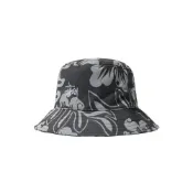 (店+)【STUSSY】1321028-WHIT Stussy Nylon Hawaiian Bucket Hat 尼龍滌綸混紡 漁夫帽 男女同款情侶款 黑白色