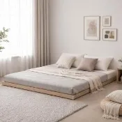 【myhome8居家無限】Babycare貝比卡極低床底/床架-6x7尺-雙人特大(可客製尺寸/顏色)