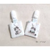 唯小伊手作＊清新小喵喵＊小平安符袋/香火袋/護身符袋/平安福袋＊客製＊八卦符適用