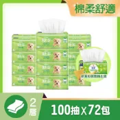 【HOTAI購】🔥超值72包【舒潔 Kleenex】棉柔舒適抽取衛生紙100抽x12包x6串