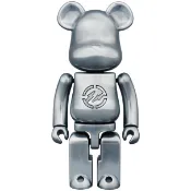 ＊＊MEDICOM TOY BE@RBRICK 200% 超合金 fragment design 藤原浩 銀色 第二代＊