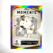 法國傳奇球星 席丹Zinedine Zidane 2023Topps Finest UEFA Moments 銀亮 特卡