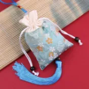 【臺灣出貨】端午小香包荷包空袋胎毛袋隨身刺繡香囊錦囊福袋汽車掛件吊飾祈福