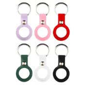 (店+)AirTag 矽膠鑰匙圈 保護套 airtag 配件 鑰匙圈 蘋果鑰匙圈 防丟軟套 蘋果追蹤器 矽膠保護套  T35