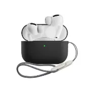 【YOMIX 優迷】AirPods Pro 2/Pro藍牙耳機液態矽膠抗汙防撞保護套(防丟繩)