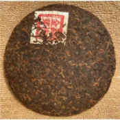 2017年高品質古樹宮廷熟茶普洱茶純料春芽壓制醇滑香濃餅357克*3餅