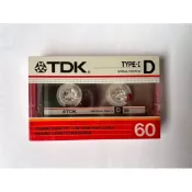 全新-日本原裝🇯🇵TDK D60分鐘空白錄音帶/卡式錄音帶/空白卡帶/空白磁帶
