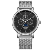 RHYTHM 日本麗聲 都會時尚日月相日期手錶-40mm FI1608S02 周年慶獻禮 送禮推薦