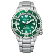 大高雄鐘錶城 CITIZEN 星辰 PROMASTER BN0158-85X 時尚光動能男腕錶/綠 44mm｜樂天領券現折★全館特惠中★指定刷卡回饋10%