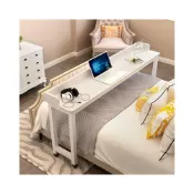 (店+)床上書桌家用跨床桌電腦桌臥室學習桌多功能移動懶人床邊桌可調節