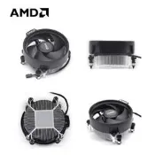 【現貨 48h快速出貨】AMD原裝散熱器 56mm高 R5 4500/5500/5600G RGB發光 AM4靜音風扇