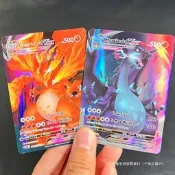 甄選Vmax寶可夢卡牌超進化神奇寶貝噴火龍Vstar裂空座英文閃卡帶卡冊【滿300出貨】