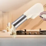 (店+)【宅造印象】家用麵條機手持小型家用全自動便攜式自動壓面智慧麵條灌腸壓面機 (5種頭 製麵器 製麵機 壓麵機 手做麵條 烘焙料理 手工