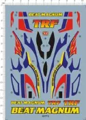 【傑作坊】61775 軌道車水貼 Beat-Magnum TRF