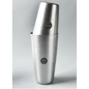『台灣現貨』日本AOYOSHI青芳製作所 波士頓雪克杯-復古銀 Boston Shaker 酒吧調酒工具