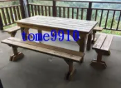 南方松 桌椅 一桌4椅 戶外椅
