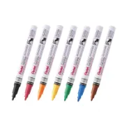 【墊腳石】Pentel MSP10 細字油漆筆-彩色(黑/紅/橙/黃/綠/藍/咖啡)