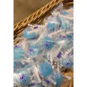 [台灣現貨]友賓食品 冰涼薄荷涼糖 薄荷涼糖 硬糖 口氣清新 涼飴糖 迎賓糖 清涼止渴 藍色 白色 涼飴【Z279】糖果