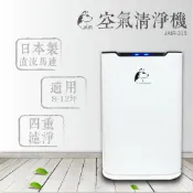 勁媽媽購物網 中型 JAIR 空氣清淨機 JAIR-215 12坪適用 自動偵測空氣 燈號顯示 公司貨 HEPA活性碳濾網 感光偵測