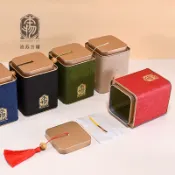 小江客製~【茶葉罐】 新款通用半斤裝茶葉罐 花茶白茶紅茶巖茶小青柑密封包裝盒 鐵罐訂製