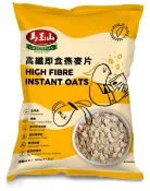 【馬玉山】高纖即食燕麥片500g 沖泡/即沖即食/高纖/全素食/台灣製造