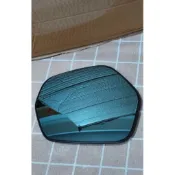 HRV專用 台灣高品質 藍光片 一組左右各一 廣角型 含底座卡扣式 後照鏡廣角鏡片 防止眩光 大角度曲面視野