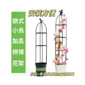(店+)歐式庭院爬藤架陽臺綠植支架可拚接多層飄香藤薔薇花架子室內傢用